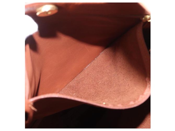 Borsa Tote Coach in pelle marrone oro Auth 190783 D'oro - vista 21