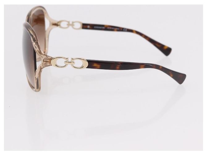 Dolce & Gabbana Occhiali da sole DOLCE&GABBANA Coach plastica metallo 4 Set Black Brown Auth bs35726 Marrone Nero - vista 18