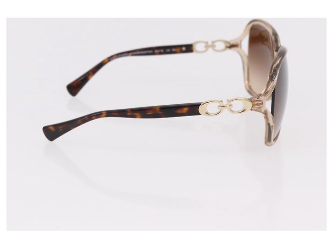 Dolce & Gabbana Occhiali da sole DOLCE&GABBANA Coach plastica metallo 4 Set Black Brown Auth bs35726 Marrone Nero - vista 19
