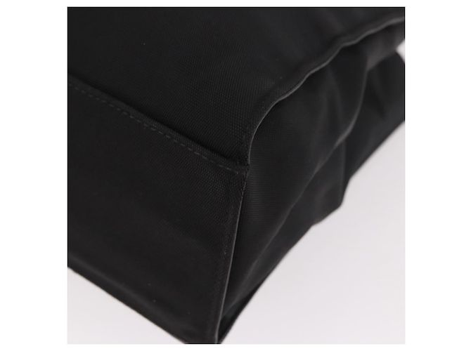 GUCCI Bamboo Canvas Tote Bag Schwarz Silber 002 1016 Auth 187874 - Ansicht 11