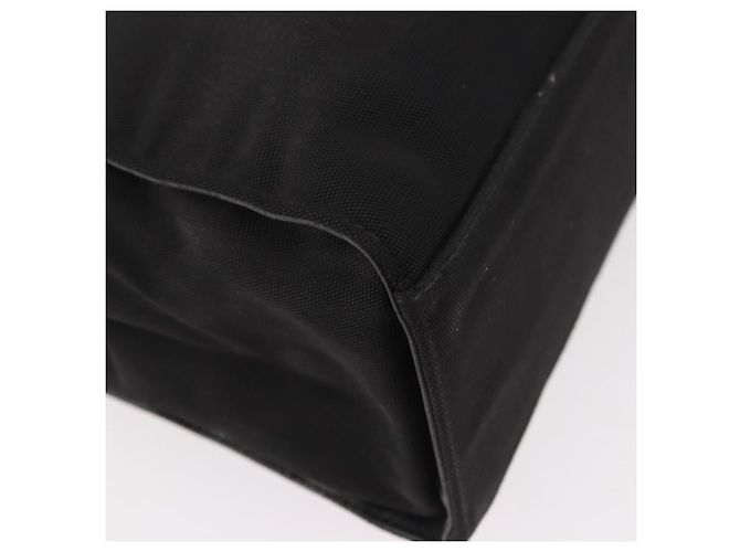 GUCCI Bamboo Canvas Tote Bag Schwarz Silber 002 1016 Auth 187874 - Ansicht 12