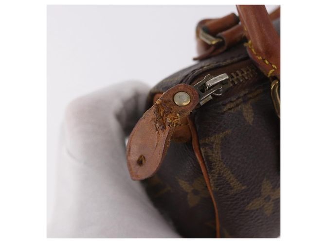 LOUIS VUITTON Borsa Monogram Mini Speedy M41543 LV Auth 189530 Monogramma - vista 10