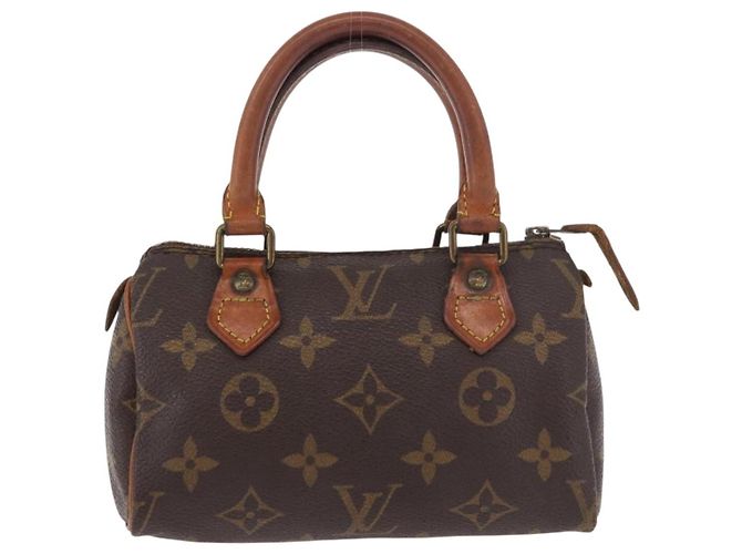 LOUIS VUITTON Borsa Monogram Mini Speedy M41543 LV Auth 189530 Monogramma - vista 13