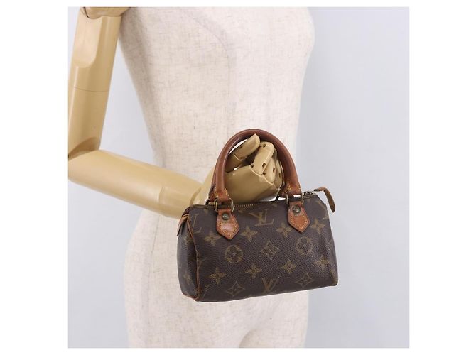 LOUIS VUITTON Borsa Monogram Mini Speedy M41543 LV Auth 189530 Monogramma - vista 20