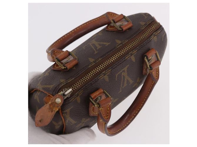 LOUIS VUITTON Borsa Monogram Mini Speedy M41543 LV Auth 189530 Monogramma - vista 6