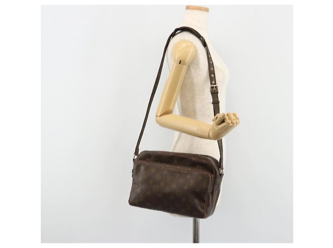 LOUIS VUITTON Borsa a Spalla Monogram Nile M45244 LV Auth 187879 Monogramma - vista 21