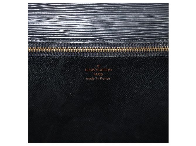 LOUIS VUITTON Epi Monceau 28 Hand Bag Black M52122 LV Auth ka5007 Nero - vista 21