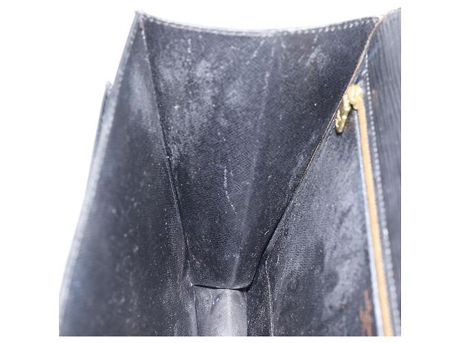 LOUIS VUITTON Epi Monceau 28 Hand Bag Black M52122 LV Auth ka5007 Nero - vista 23