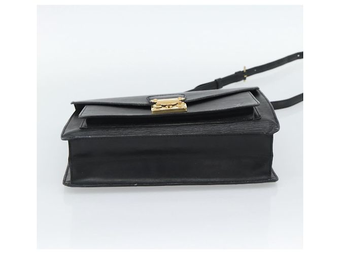 LOUIS VUITTON Epi Monceau 28 Hand Bag Black M52122 LV Auth ka5007 Nero - vista 5
