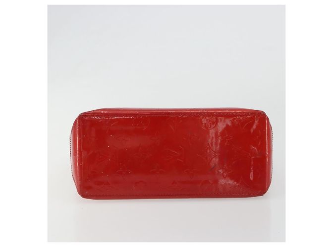 LOUIS VUITTON Monogram Vernis Reade PM Handtasche Rouge M91088 LV Auth 189168 Rot - Ansicht 5