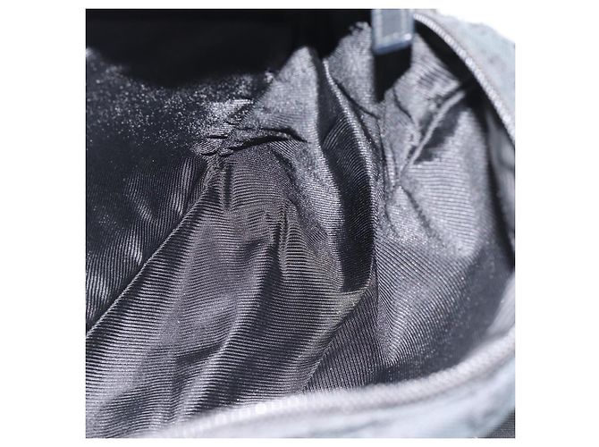 Borsa a Spalla GUCCI GG Canvas Nera 28562 Auth bs35748 Nero Argento - vista 21