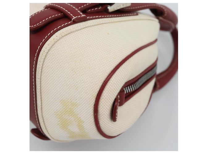 Borsa a mano LOEWE Canvas Beige Argento Auth bs35772 - vista 15