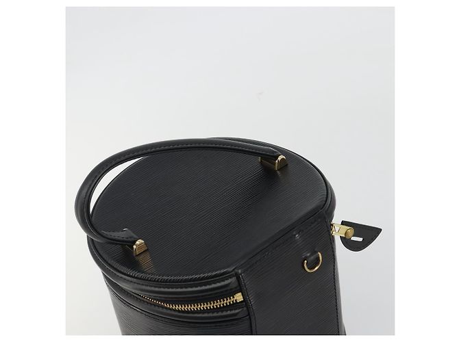 Borsa LOUIS VUITTON Epi Cannes Nera M48032 LV Auth ep14971A Nero - vista 6