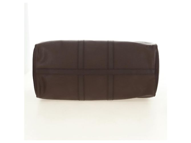 LOUIS VUITTON Epi Keepall 45 Boston Bag Mocha M5906D LV Auth 187277V Marrone - vista 12