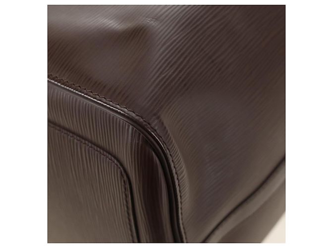 LOUIS VUITTON Epi Keepall 45 Boston Bag Mocha M5906D LV Auth 187277V Marrone - vista 13