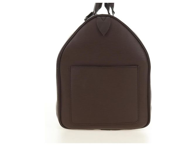 LOUIS VUITTON Epi Keepall 45 Boston Bag Mocha M5906D LV Auth 187277V Marrone - vista 5