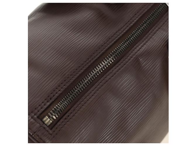 LOUIS VUITTON Epi Keepall 45 Boston Bag Mocha M5906D LV Auth 187277V Marrone - vista 7