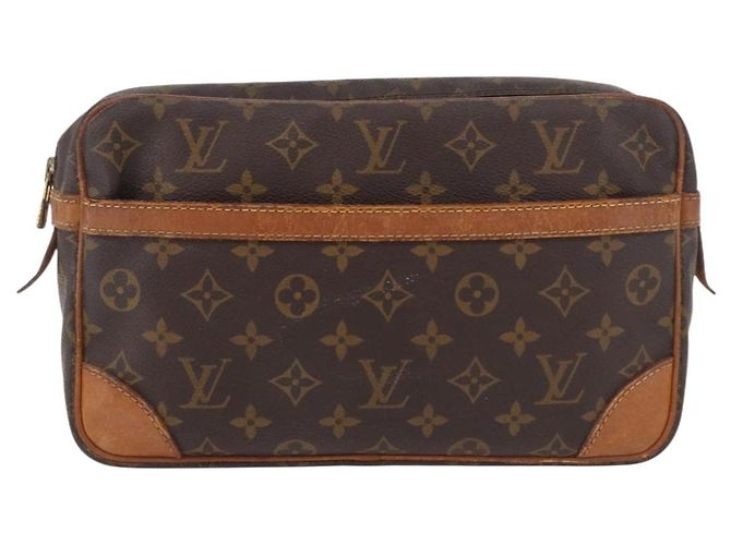 LOUIS VUITTON Clutch Monogram Compiegne 28 M51845 LV Auth 190773 Monogramma - vista 2