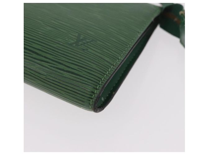 LOUIS VUITTON Epi Pochette Accessoires Pouch Green M52984 LV Auth BA13285 - view 15