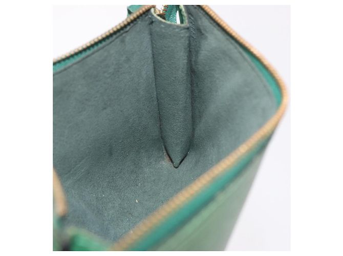 LOUIS VUITTON Epi Pochette Accessoires Pouch Green M52984 LV Auth BA13285 - view 18