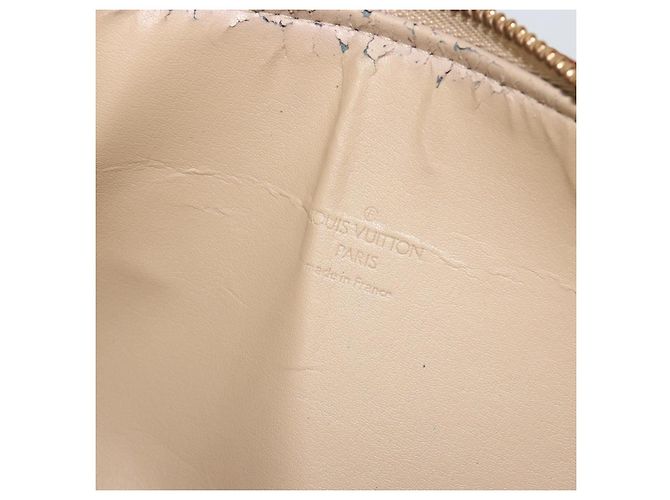 LOUIS VUITTON Borsa Monogram Vernis Bedford Beige M91006 LV Auth 189591 - vista 10