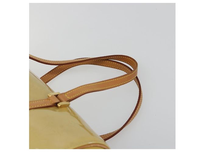 LOUIS VUITTON Borsa Monogram Vernis Bedford Beige M91006 LV Auth 189591 - vista 14