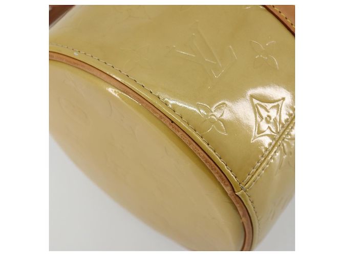 LOUIS VUITTON Borsa Monogram Vernis Bedford Beige M91006 LV Auth 189591 - vista 18