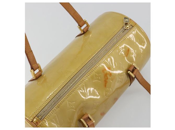 LOUIS VUITTON Borsa Monogram Vernis Bedford Beige M91006 LV Auth 189591 - vista 7