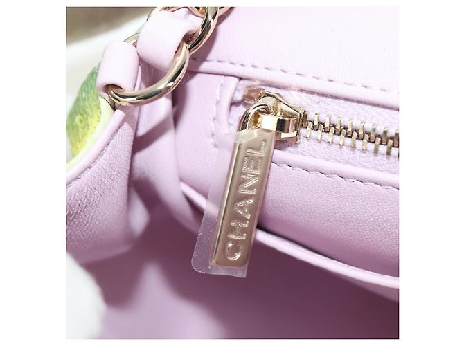 CHANEL Mini Matelasse 17 Chain Bag Sequin Multicolor Gold CC Auth 189074SM Multicolore D'oro - vista 22