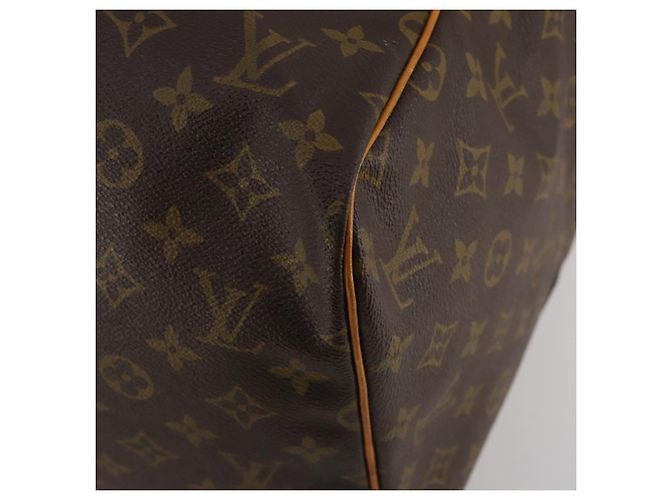 LOUIS VUITTON Monogram Sac Souple 55 Boston Bag M41622 LV Auth 189373 Monogramma - vista 10