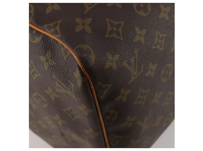 LOUIS VUITTON Monogram Sac Souple 55 Boston Bag M41622 LV Auth 189373 Monogramma - vista 11