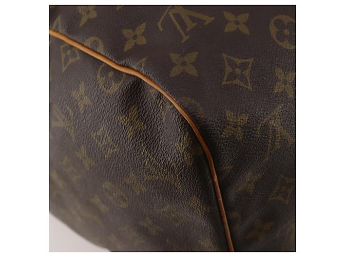 LOUIS VUITTON Monogram Sac Souple 55 Boston Bag M41622 LV Auth 189373 Monogramma - vista 13