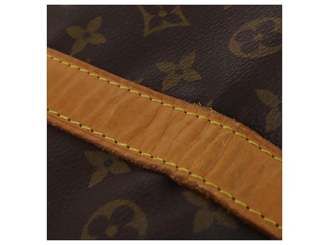 LOUIS VUITTON Monogram Sac Souple 55 Boston Bag M41622 LV Auth 189373 Monogramma - vista 14