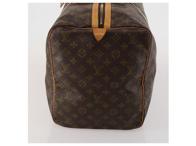 LOUIS VUITTON Monogram Sac Souple 55 Boston Bag M41622 LV Auth 189373 Monogramma - vista 4