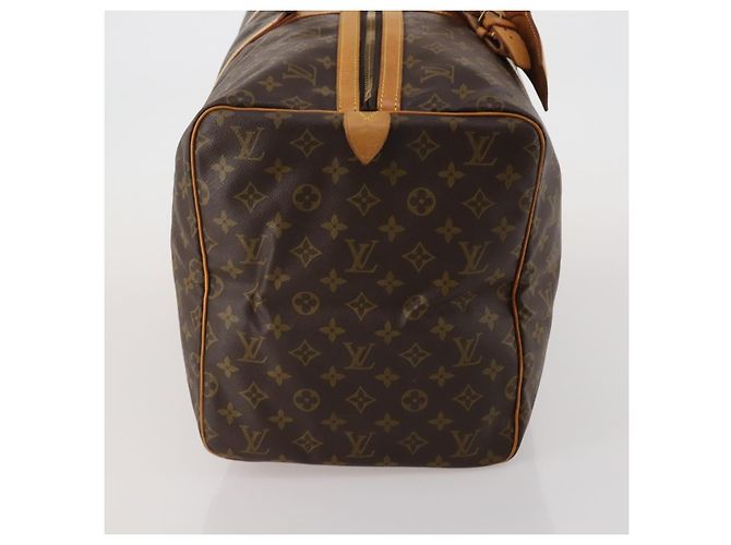 LOUIS VUITTON Monogram Sac Souple 55 Boston Bag M41622 LV Auth 189373 Monogramma - vista 5