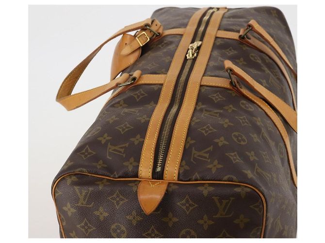 LOUIS VUITTON Monogram Sac Souple 55 Boston Bag M41622 LV Auth 189373 Monogramma - vista 6