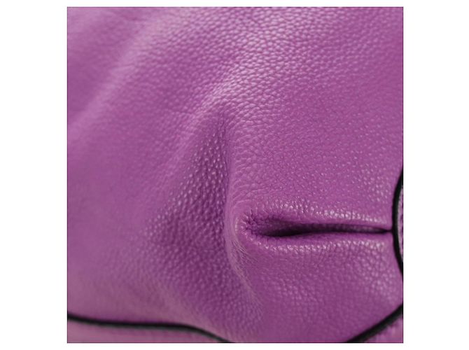 Chloé Borsa Chloe Elsie in Pelle 2way Viola Oro Auth am12030V D'oro Porpora - vista 15