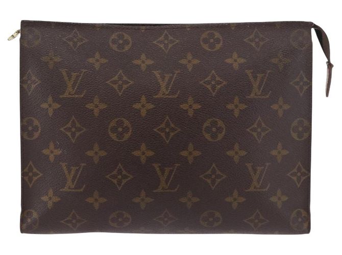 LOUIS VUITTON Monogram Poche Toilette 26 Pouch M47542 LV Auth 190761 Monogramma - vista 13