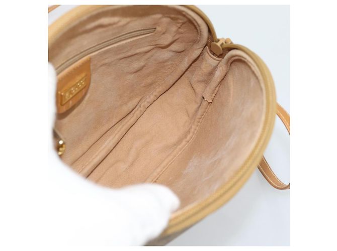 Borsa a tracolla GUCCI Micro GG Supreme PVC Beige Oro 007 983 1113 Auth ka5012 D'oro - vista 17