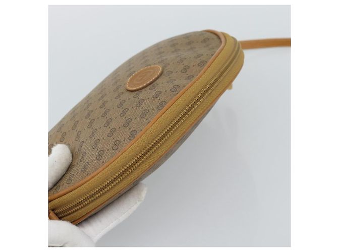Borsa a tracolla GUCCI Micro GG Supreme PVC Beige Oro 007 983 1113 Auth ka5012 D'oro - vista 6