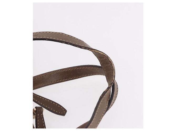Bolso GUCCI GG Supreme en PVC 2way Beige Oro 309617 Auth 190275 Dorado - vista 9