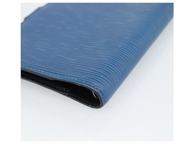 LOUIS VUITTON Epi Agenda PM Day Planner Cover Blue R20055 LV Auth BA13780 - vista 10