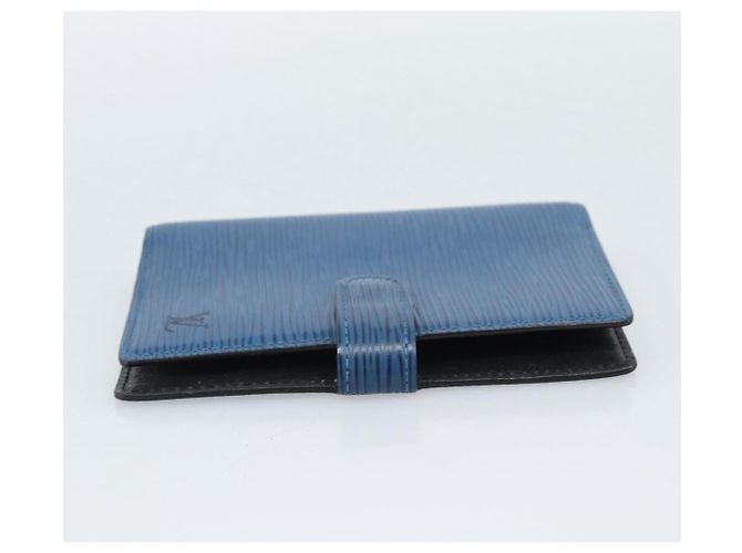LOUIS VUITTON Epi Agenda PM Day Planner Cover Blue R20055 LV Auth BA13780 - vista 4