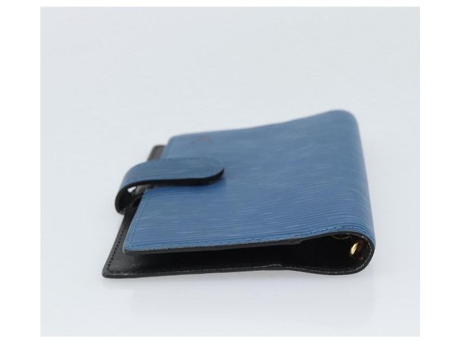 LOUIS VUITTON Epi Agenda PM Day Planner Cover Blue R20055 LV Auth BA13780 - vista 6
