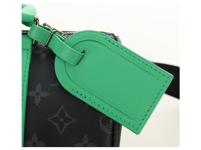 Borsa LOUIS VUITTON Eclipse Keepall Bandouliere 25 2way M25885 LV Auth 189764SV Monogramma - vista 19