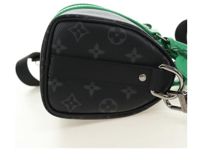 Borsa LOUIS VUITTON Eclipse Keepall Bandouliere 25 2way M25885 LV Auth 189764SV Monogramma - vista 5