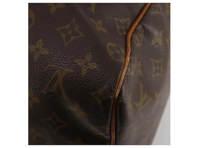 LOUIS VUITTON Borsa Boston Monogram Keepall 55 M41424 LV Auth 187725 Monogramma - vista 12
