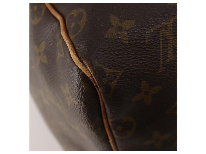 LOUIS VUITTON Borsa Boston Monogram Keepall 55 M41424 LV Auth 187725 Monogramma - vista 13