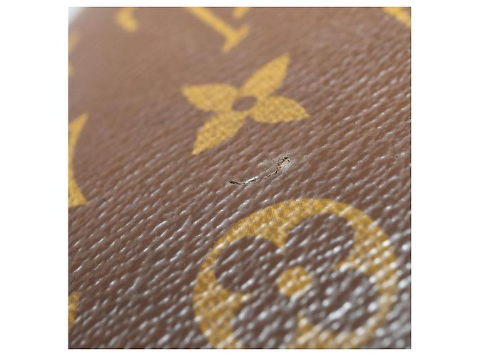LOUIS VUITTON Borsa Boston Monogram Keepall 55 M41424 LV Auth 187725 Monogramma - vista 14