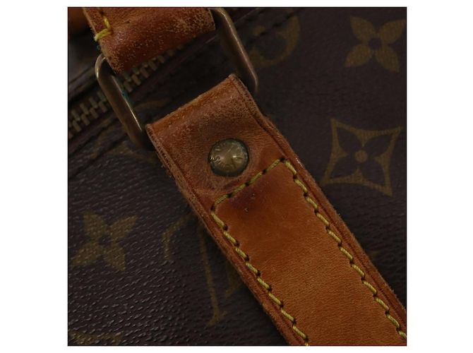 LOUIS VUITTON Borsa Boston Monogram Keepall 55 M41424 LV Auth 187725 Monogramma - vista 15
